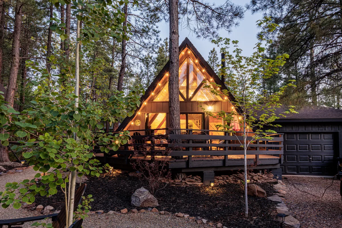 A cabin in Munds Park, Arizona